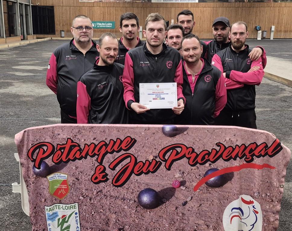 CD43 CDC OPEN DIV1 1ER LE PUY PETANQUE 1