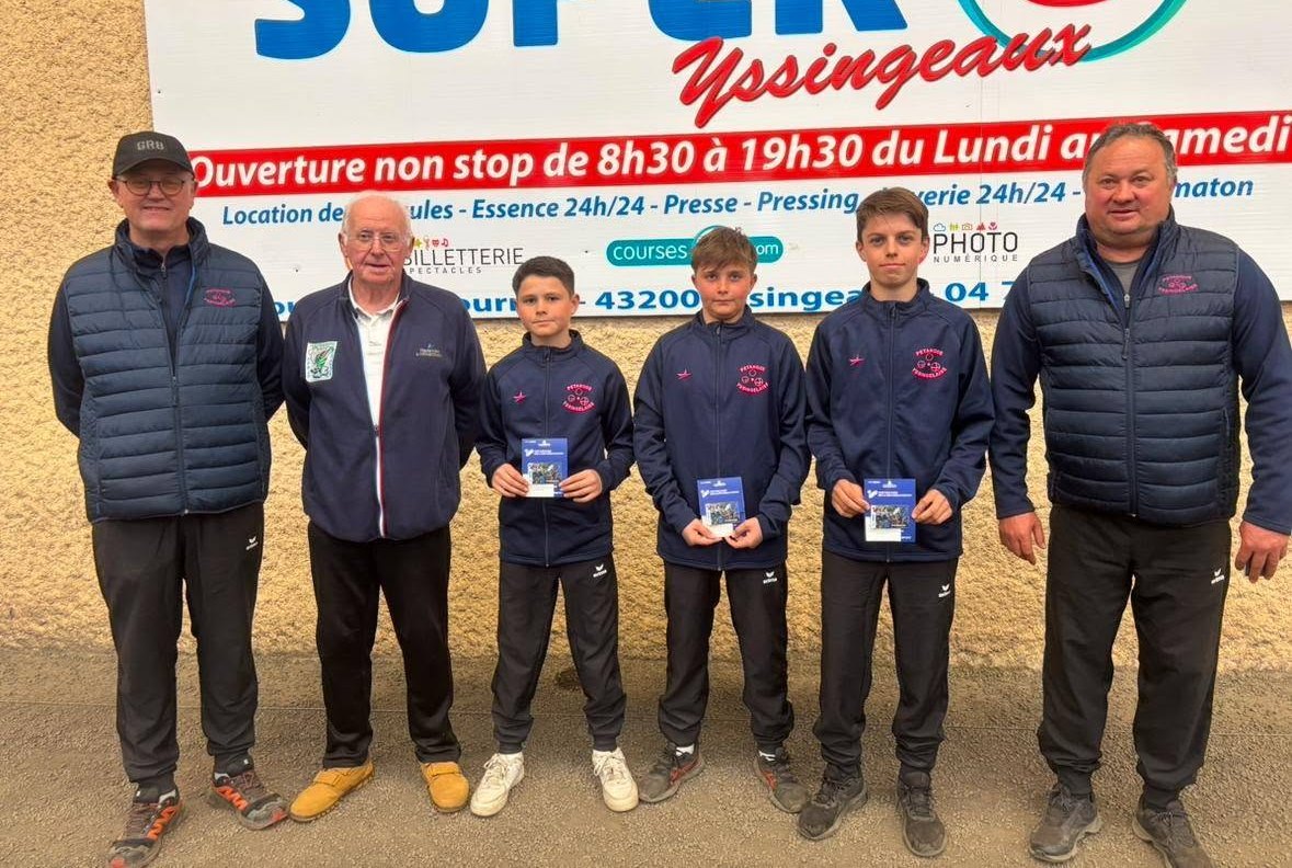 TRIPLETTES CADETS VAINQUEURS